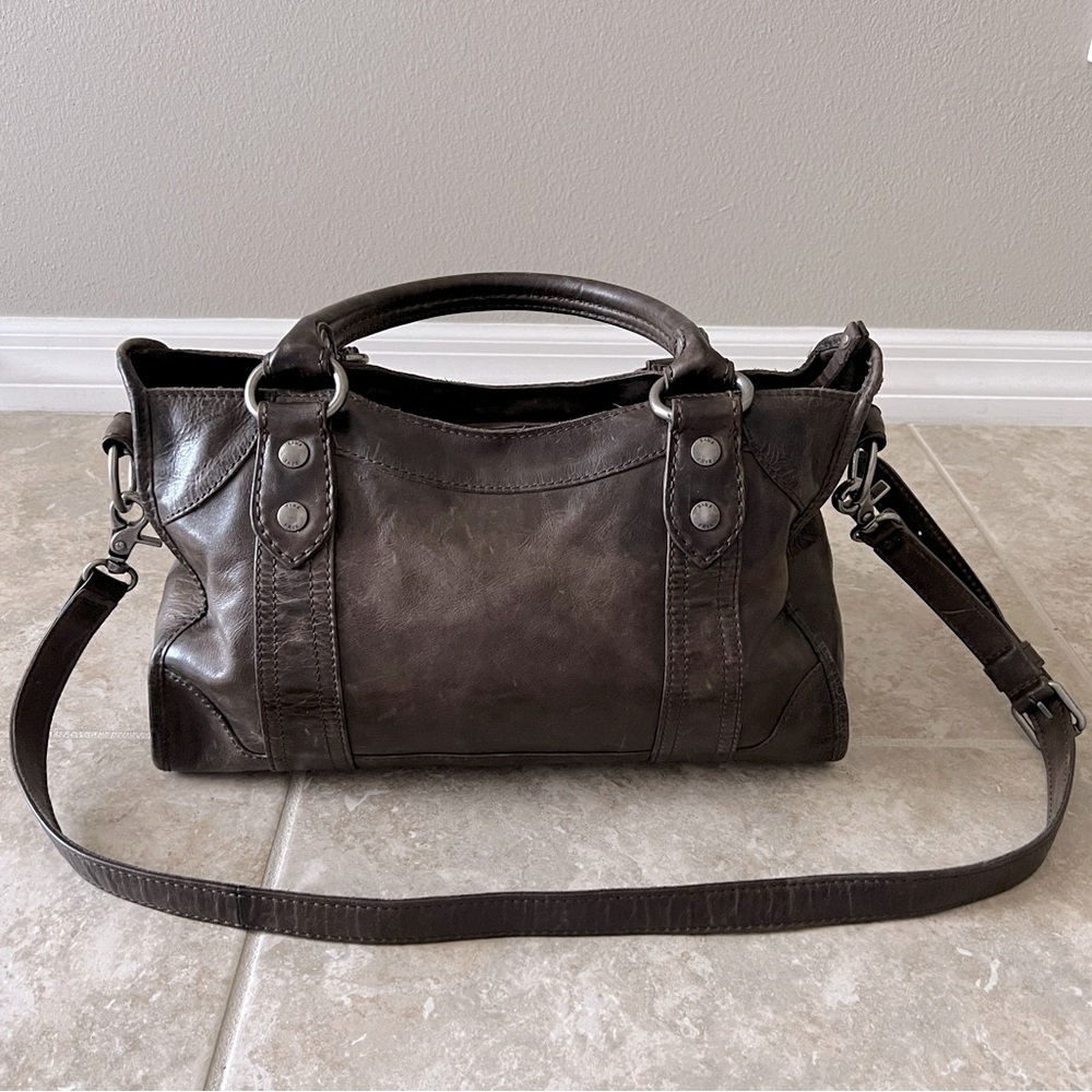 Frye Melissa Satchel w/crossbody strap